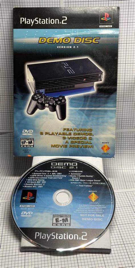 Playstation2 Demo Disc Version 21 In Box Geekgearstore