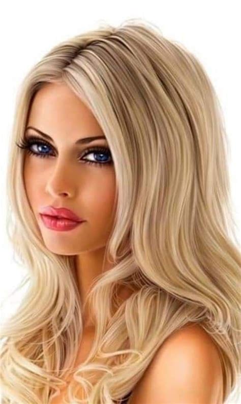Beautiful Eyes Blonde Beauty Girl Makeover Prom Hairstyles For Long Hair Barbie Hair Model