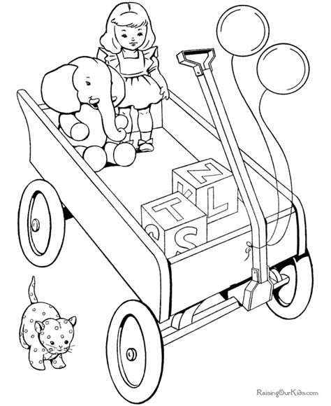 Toys Coloring Pages Coloring Home