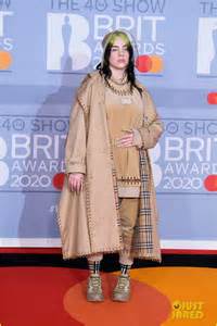 Billie Eilish Wears A Clear Visor To Brit Awards 2020 Photo 1288437