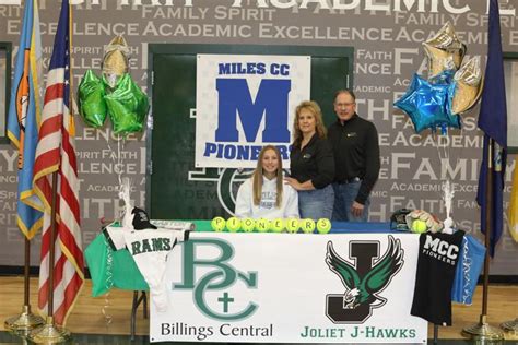 Joliets Peyton Whitehead Via Billings Central Signs With Miles