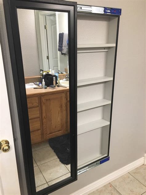 Ana White Full Length Sliding Mirror Cabinet Diy Projects