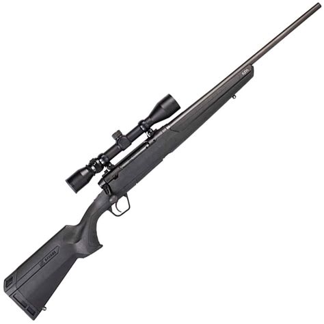 Savage Arms Axis Xp Compact With Weaver Scope Black Bolt Action Rifle