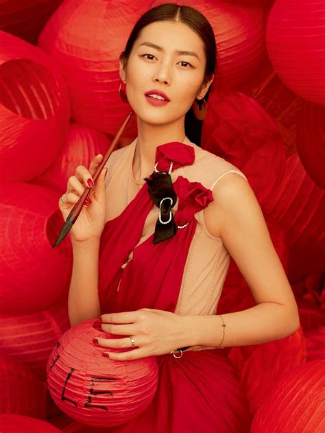 Liu Wen Photo Shoot For Elle China March 2016 • Celebmafia