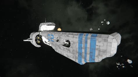 Space Engineers The Orion Space Cruiser Updated V 10 Blueprint