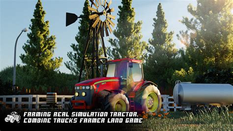 Download Farming Real Simulation Tractor Combine Trucks Farmer Land