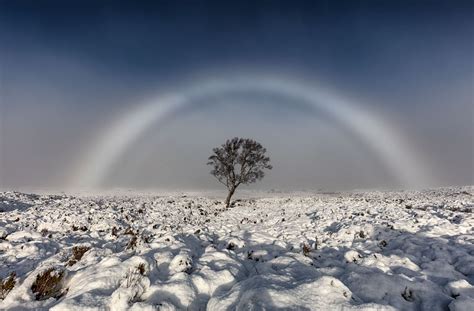A Rare Ghost Rainbow Was Spotted In Scotland And Its Completely