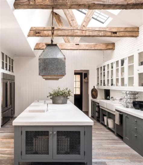 The 15 Most Beautiful Modern Farmhouse Kitchens On Pinterest