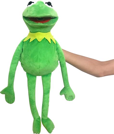 Kermit Frog Puppet The Muppets Show Soft Hand Frog Stuffed Plush Toy