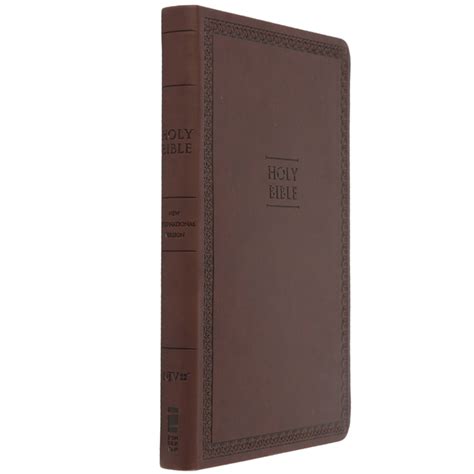 Niv Value Thinline Bible Imitation Leather Brown Mardel 9780310448464