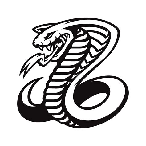 Cobra Vector Logo Cobra Art Vector Logo Snake Drawing