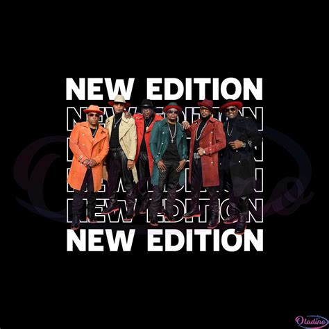 New Edition Legacy Tour 2023 New Edition Fans Png Silhouette Files