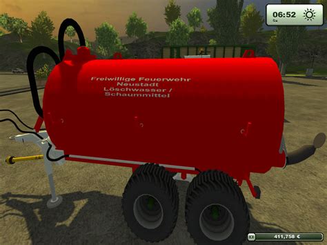 Fs2013 Fwa Fire Water Foam V 10 Fire Department Mod Für Farming