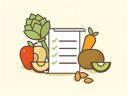 Icons Foodies Dribbble Animated Designed Couple