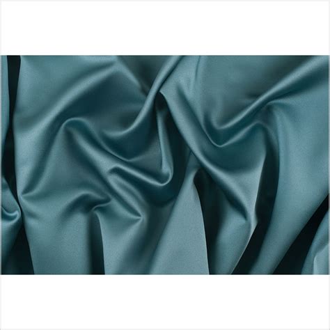 Reverie Teal Solid Polyester Satin Basics Applications