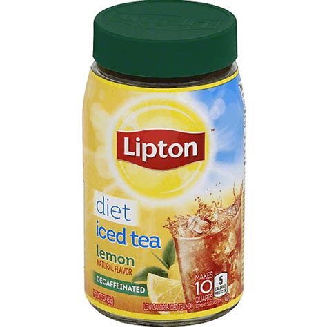Lipton Diet Iced Tea Lemon Decaffeinated Iced Sendiks Food Market