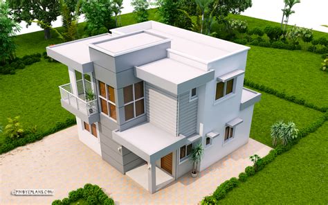 Four Bedroom Modern House Design Pinoy Eplans House C