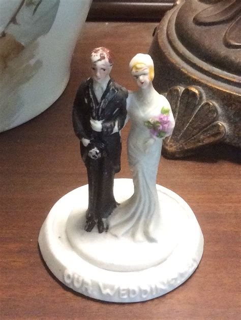 Vintage Bisque Wedding Cake Topper Wedding Cake Toppers Wedding Cakes Cake Toppers