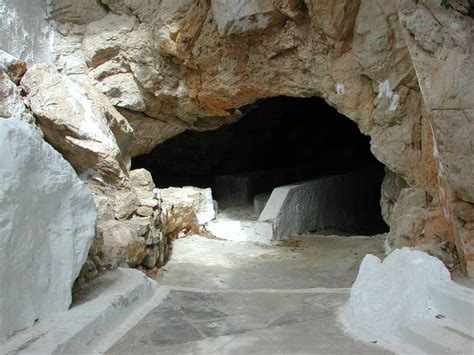 Zoodochos Pigi Cave Santorini Greece