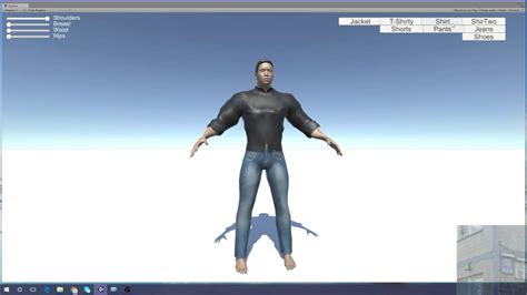 Unity 3d 5 Character Customization Example More Clothes