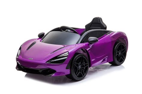 Mclaren 720s Sports Car 12v Electric Ride On Toy For Kids Purple Ebay