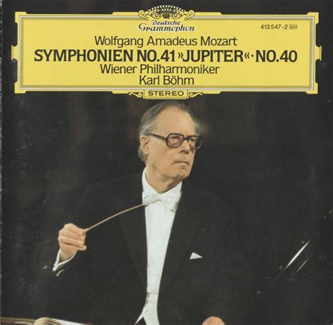 Symphonien No41 Jupiter · No40 By Wolfgang Amadeus Mozart Wiener