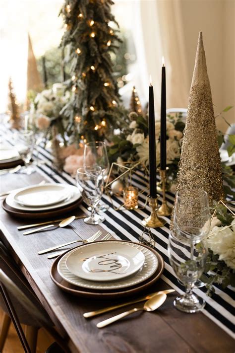 Looking For Modern Christmas Tablescape Ideas For Your Holiday Table