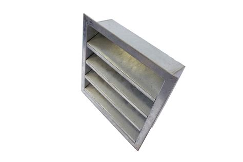 4 Inch Flanged Frame Fire Rated Door Louver Lloyd Industries