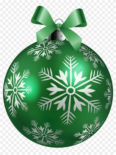Green Christmas Ornament Balls Clip Art Green Christmas Ball Png