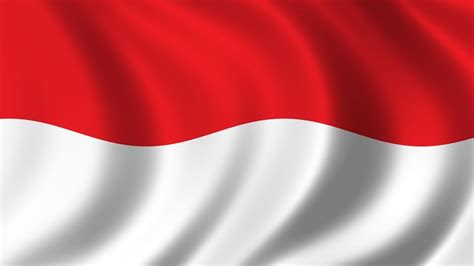 Animasi Bendera Indonesia Berkibar Intro Lagu Tanah Airku Youtube