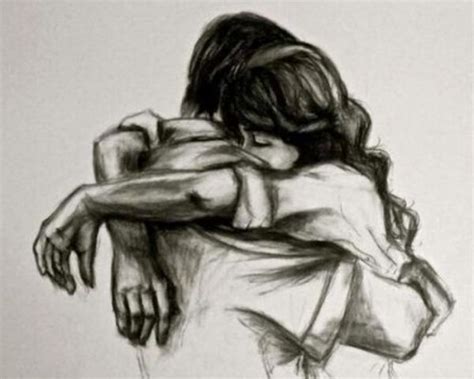 40 Romantic Couple Hugging Drawings And Sketches Buzz16 Hugging