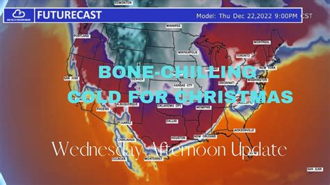 Bone Chilling Cold For Christmas Wednesday Pm Afternoon Youtube