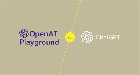 Nº Diferencias entre OpenAI Playground y ChatGPT Descubre cuál es el