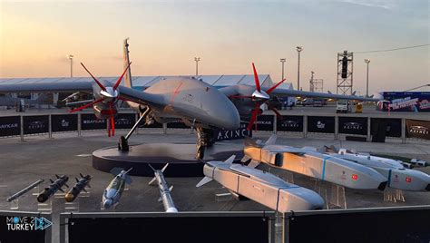 Turkey A Successful Flight Of A Model Of The Bayraktar Akinci Drone