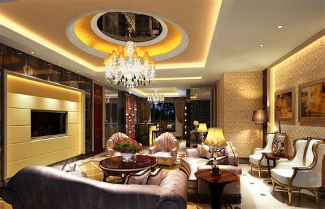 European Interior Design Style Living Room Design Rigged