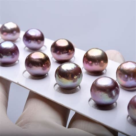 Mm AA Natural Colors Round Baroque Edison Loose Pearl Matching Pairs Loose Pearls Pearls