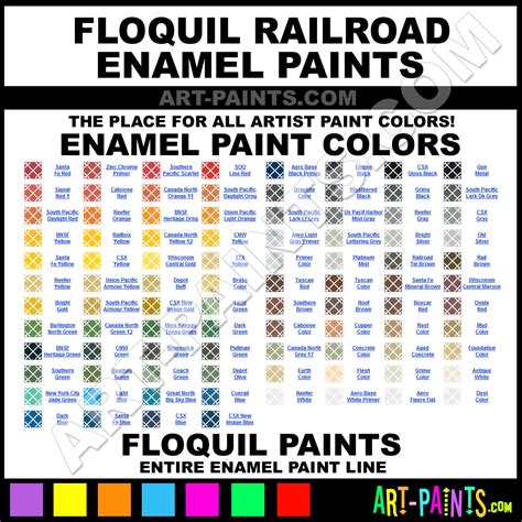 Floquil Color Chart A Visual Reference Of Charts Chart Master