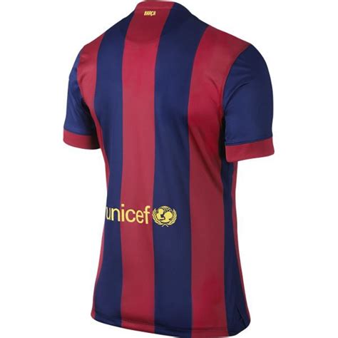 Nike Fc Barcelona Authentic Home Jersey 201415 Mens Short Sleeve
