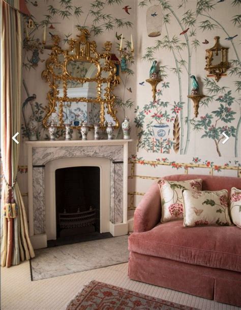 Christmas At Seend Manor The Glam Pad Chinoiserie Interior Modern