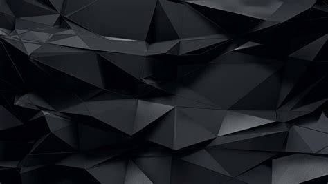 Corporate Black Geometric Polygonal Motion Background Video Corporate