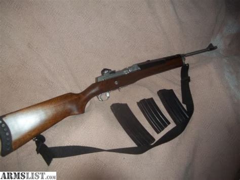 Armslist For Sale Ruger Mini 14 Series 183 Stainless W4magssling