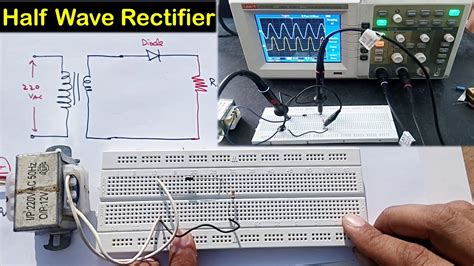 How to design half wave rectification circuit using proteus for complete series on proteus tutorials check how to simulate half wave rectifier in proteus. How to make half wave rectifier circuit on breadboard in ...