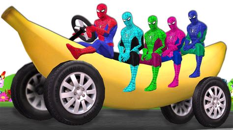 These cookies enable the website to provide enhanced functionality and personalisation. Spiderman Compilation Banana Car Epic Party | Finger ...