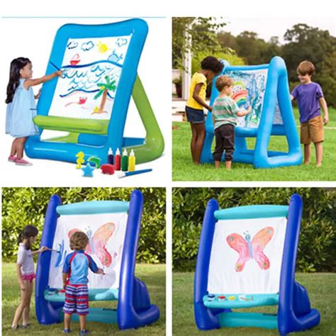 Giant Double Sided Inflatable Easel Easy Clean Outdoor Easel Buy
