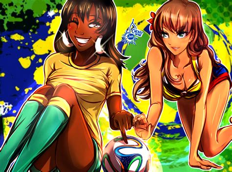 World Cup Girls Colombia Vs Ivory Coast By