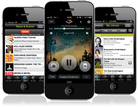 Download by clicking the icons below. Audible app for iOS - Product Review 1