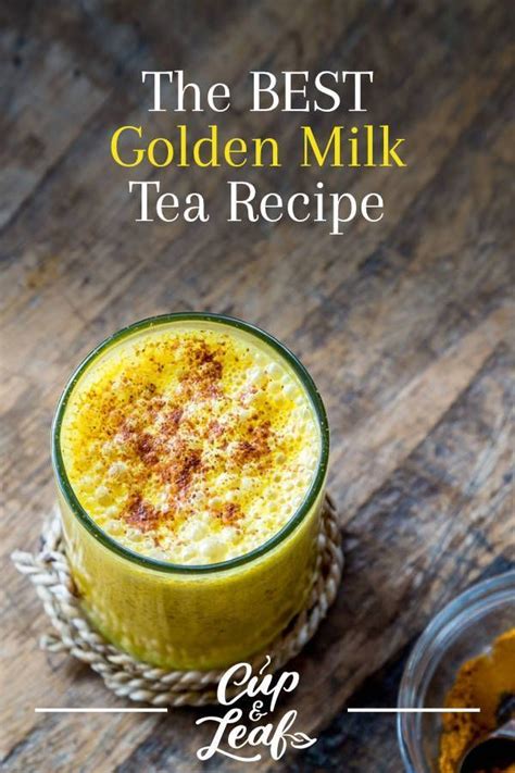 How To Make Golden Milk Turmeric Tea In 5 Minutes Golden Milk
