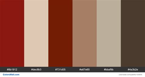Red Taylors Version Colors Palette Colorswall