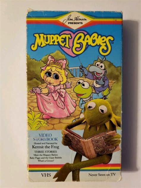 Muppet Babies Video Storybook V 1 Vhs 1989 For Sale Online Ebay