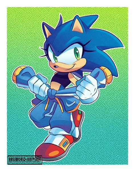 Sonica Sonic Art Sonic Fan Characters Sonic Fan Art